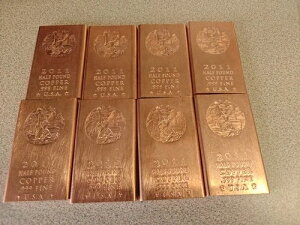 8 x 1/2�|���h���o�[ .999 ���x 2011 ���f�B���o�e�B 4�|���h USA