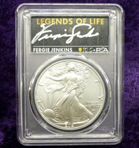 2021�N PCGS MS 70 ���񐶎Y T-2 �V���o�[�C�[�O�� $1�A�t�@�[�M�[�E�W�F���L���X���M�T�C������