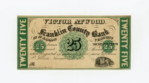 1862�N 25�Z���g �r�N�^�[�E�A�g�E�b�h - �Z���g�E�I�[���o���Y�A�o�[�����g�B �t�����N�����S��s�̏��l���؎�