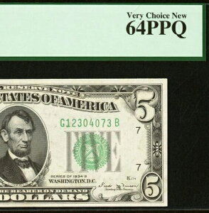 1934B 5�h���A�M������s�� PCGS 64PPQ - ���B���\������ - �V�J�S