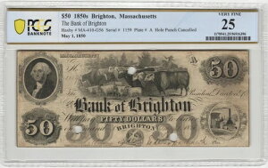 1850�N�� �u���C�g�� �}�T�`���[�Z�b�c�B 50�h�� �p�Ŏ��� PCGS ���ɗǍD�ȏ�� 25