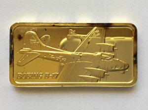 1974�N �n�~���g���~���g �{�[�C���O B-17 �V���o�[�A�[�g�o�[ HAM-636G A4976