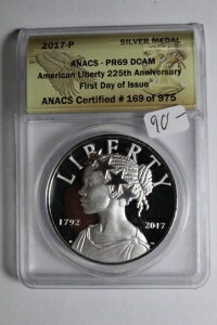 2017 P ANACS 225���N�L�O���o�e�B�V���o�[���_�� PR69 DCAM �������s