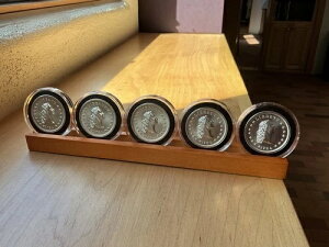 1794�N �����悤�Ȕ� �g���r���[�g ���E���h 2�I���X 99.9% �V���o�[ 39mm ���� �V�i