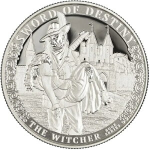 The Sword of Destiny The Witcher 2024 2�I���X �s���A�V���o�[ �R�C���J�v�Z�� �J�����[��-