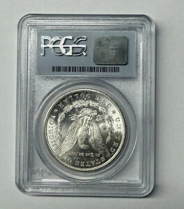 1880�N-S ���[�K���V���o�[�h�� PCGS MS 64-