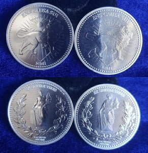 �W���� �E�B�b�N �R���`�l���^�� ENS CAUSA SUI 2 x 1�g���C�I���X0.999 �t�@�C���V���o�[ ���E���h-