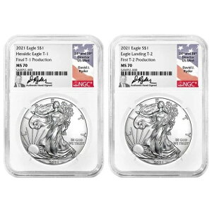 2021 $1 T1��T2�V���o�[�C�[�O���Z�b�gNGC MS70�ŏ��̍ŏI���Y�f�r�b�h