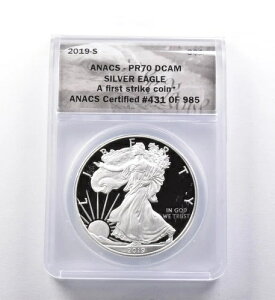 PR70 DCAM 2019-S �A�����J���V���o�[�C�[�O�� FS ANACS *3012