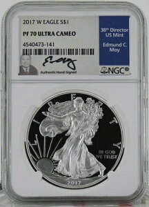 2017�N W $1 �V���o�[�C�[�O�� NGC PF70 �E���g���J���I�A���C��������BNGC���i $265.00