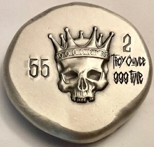 �� RECKLESS METALS - �X�J���N���E�� �V���A��#55 - 2�I���X .999 �V���o�[ �A�[�g�o�[ ���E���h