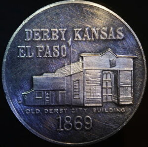 1869�N �_�[�r�[ �J���U�X�B �G���p�\ 100th �V�e�B�r���f�B���O 1969�N 925�V���o�[ �A�[�g���E���h C2884