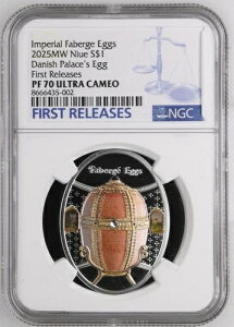 16.81g ��� 2025�N �j�E�G 1�h�� �f���}�[�N�{�a �t�@�x���W�F�̗� NGC PF 70 �g�b�v�|�b�v 6