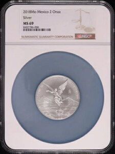 2018-Mo ���L�V�R �V���o�[ ���x���^ 2 �I���U NGC MS-69