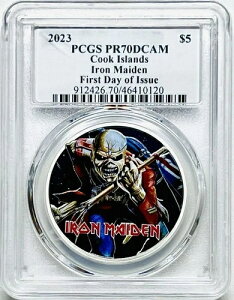 2023�N 5�h�� �N�b�N���� 1�I���X �V���o�[ �A�C�A�����C�f�� PCGS PR70 DCAM FDOI ~�X�U���i�E�u�����g