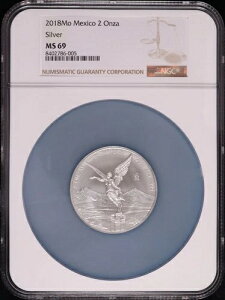 2018-Mo ���L�V�R �V���o�[ ���x���^ 2 �I���U NGC MS-69