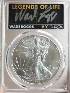 2021(P) �A�����J���V���o�[�C�[�O�� PCGS PSA MS70 ���W�F���h�E�I�u�E���C�t �E�F�C�h�E�{�b�O�X 1/150