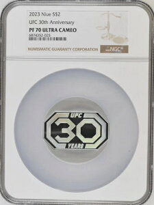 2023 �j�E�G UFC 30���N�L�O 1�I���X .999 �V���o�[ NGC PF70 UC- 1993�N�̂ݒ���