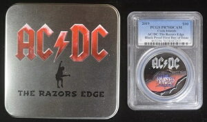 2019 PCGS PR 70 DCAM �N�b�N���� AC/DC �J�~�\�� �G�b�W �u���b�N �v���[�t �����s-