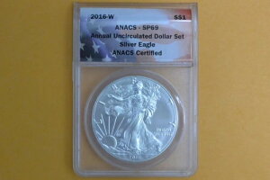 2016-W �o�[�j�b�V���h �V���o�[ �C�[�O�� ANACS SP69 �N���h�� �V���o�[ �C�[�O�� UNC �Z�b�g