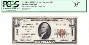 $10 1929 T1 National ESSEX Iowa IA�u�����A�v�i�i���������ł� 5 �̂݁j�j�ł��悭�m���Ă��܂��B