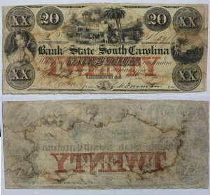 1860�N �T�E�X�J�����C�i�B��s 20�h������ SC-195-40 5VP8