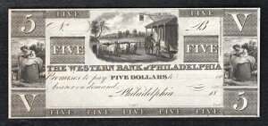 1800�N�� 5�h�� �t�B���f���t�B�A�E�E�F�X�^���o���N �y���V���o�j�A�B �����v���[�t���� UNC