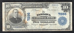 1902�N 10�h�� �^�}�N�A������s �y���V���o�j�A�����ʉ� CH. #7286