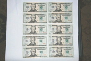 Star Notes 2017A $20.00 10 ���Z�b�g T15 �A���V���A���ԍ� ������!