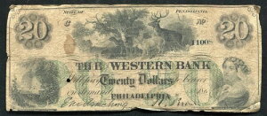 1864�N 20�h�� �t�B���f���t�B�A�E�E�F�X�^���o���N�i�y���V���o�j�A�B�j ������ ���Ɋ�