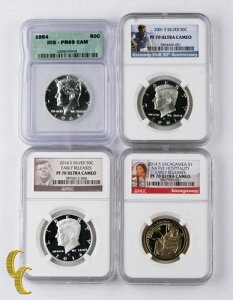 2001-S S50? PF70UCAM 1964 50? PR69DCAM 2014-S $1 PF70UCAM 2014-S S50? PF70UCAM