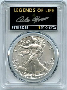 2021 ASE $1 T2 ���񐶎Y PCGS MS70 ���W�F���h�E�I�u�E���C�t �s�[�g�E���[�Y �I�[�g/�T�C��