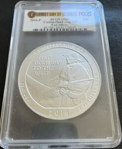 2016 P 5�I���X �V���o�[ ATB �A�����J�r���[�e�B�t�� - �J���o�[�����h�M���b�v NP SP69 PCGS