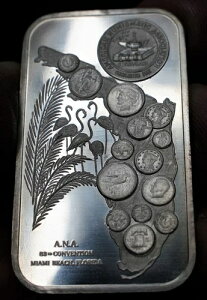 83���N�L�O ANA 1974�N �}�C�A�~�r�[�` �t�����_ 1�I���X 999 �t�@�C���V���o�[�A�[�g�o�[ C2119