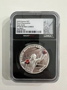 2024�N �T���A 2�h�� �t���C�h�E���C�E�F�U�[ �n�C�����[�t 1�I���X �V���o�[ NGC PF69 UC ? VaultBox