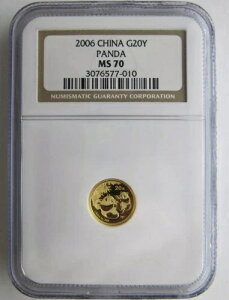 2006�N 5�� ���� 1/20�I���X ���p���_�R�C�� ? NGC MS 70 �g�b�v�|�b�v ??