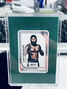 2024- UFC�g���[�f�B���O�R�C�� - �J�[�e�B�X�E�u���C�Y - 1�I���X �V���o�[�v���[�t�R�C�� 076/250