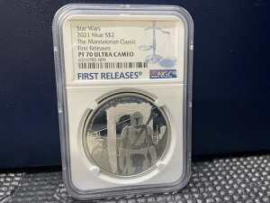 2021�N �X�^�[�E�E�H�[�Y �}���_�����A�� �N���V�b�N NGC PF70 �t�@�[�X�g�E�����[�X NIUE S$2 OGP�t��