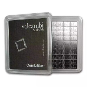 100x 1�O���� �V���o�[�o�[ - Valcambi Silver CombiBar?�i�A�b�Z�C�t���j