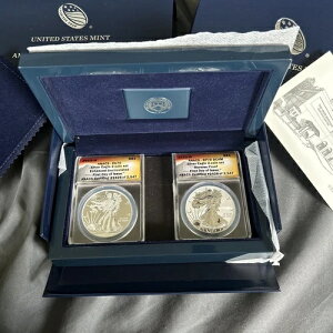 2013-W Rev �v���[�t �A�����J�� �V���o�[ �C�[�O�� 2���Z�b�g ANACS RP & EU 70 | FDOI