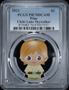 2021�N �j�E�G 2�h�� 1�I���X .999 ���� PCGS �v���[�t PR 70 DCAM | ���у��[�N�E�X�J�C�E�H�[�J�[