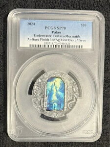 2024�N 3�I���X �V���o�[ �p���I �����t�@���^�W�[ �}�[���C�h PCGS SP70 ���s����