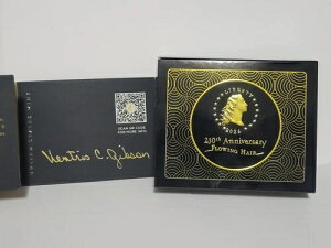 2024 ���M�T�C������ Ventris Gibson Flowing Hair GOLD�A�{�b�N�X OGP COA (�R�C���Ȃ��A�v���C�x�[�g)