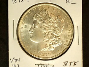1878-P~UNC~GEM/BU~8���̔��H��~1�h�������K�����~8���̔��H��