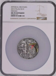 2015 �p���I �_�b��̐����� ���h�D�[�T 2 �I���X �V���o�[ NGC MS 70 �A���e�B�[�N�d�グ OGP & COA�t��