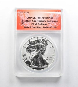 RP70 DCAM 2011-P �A�����J���V���o�[�C�[�O�� 25���N�L�O�Z�b�g FR ANACS *0213