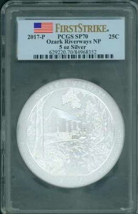 2017-P �I�U�[�N ���o�[�E�F�C�Y NP ATB 5�I���X �V���o�[ PCGS SP70 �t�@�[�X�g �X�g���C�N FS F.S.