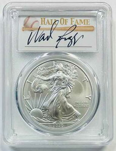 2020�N 1�h�� �V���o�[�C�[�O�� PCGS MS70 ���s���� �E�F�C�h�E�{�b�O�X HOF �|�b�v 25