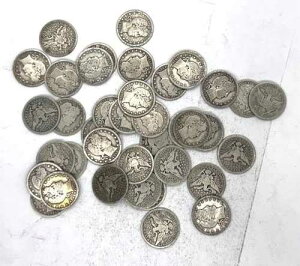 1916-D VG & Better Barber Quarters 10�h���z��90%��� 40���[��