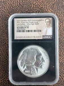 2021- �Z���g�S�[�f���X - ���X�g�o�b�t�@���[ - UHR- 2�I���X �V���o�[ - NGC- REV PF70- FDOI
